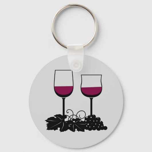 Porte-clés Porte - clé Vins Animés (Recto)