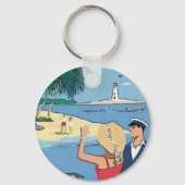 Porte-clés Porte - clé vintage (Recto)