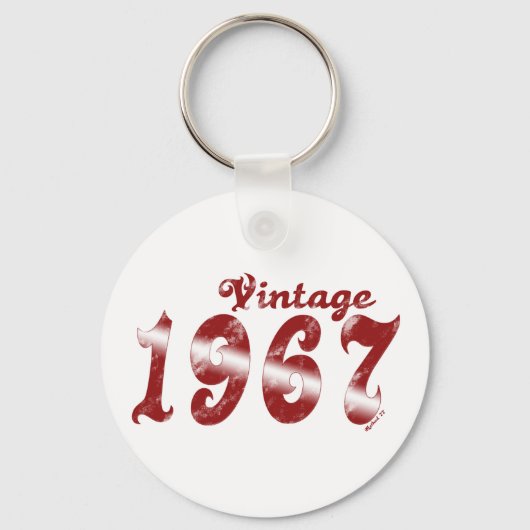 Porte-clés Porte - clé vintage 1967 (Recto)