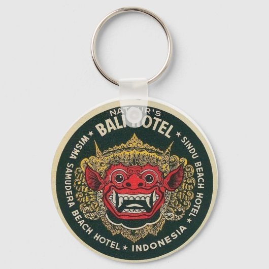 Porte-clés Porte - clé Vintage BALI (Recto)