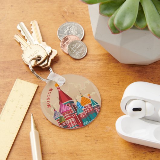 PORTE-CLÉS PORTE - CLÉ VINTAGE MOSCOU (Bureau)