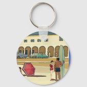 Porte-clés Porte - clé vintage Surfer (Recto)