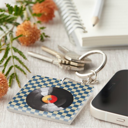 Porte-clés Porte - clé vinyle (Devant Droit)