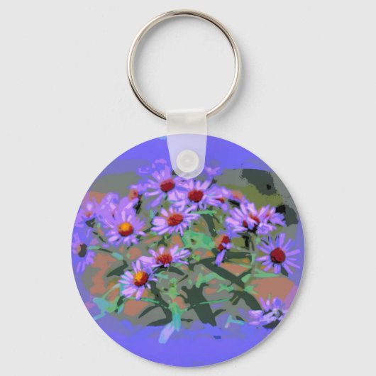 Porte-clés porte - clé violet (Recto)