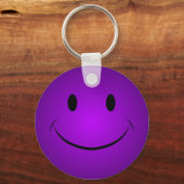 Porte-clés Porte - clé Visage Violet (Recto)