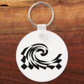 Porte-clés Porte - clé Wave du tableau de bord (Recto)