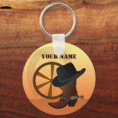 Porte-clés Porte - clé Western Cowboy (Recto)