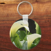 Porte-clés Porte - clé, "White Calla Lillies # 3159" (Recto)