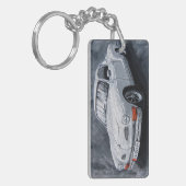 Porte-clés Porte - clé White Karmann Ghia (Devant gauche)