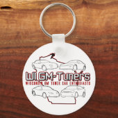 Porte-clés Porte - clé WI GM Tuners (Recto)