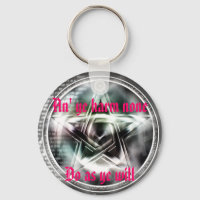 Porte - clé Wiccan Rede