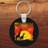 Porte-clés Porte - clé Wild Giraffe (Recto)