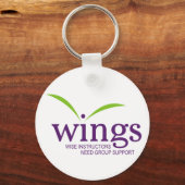 PORTE-CLÉS PORTE - CLÉ WINGS (Recto)