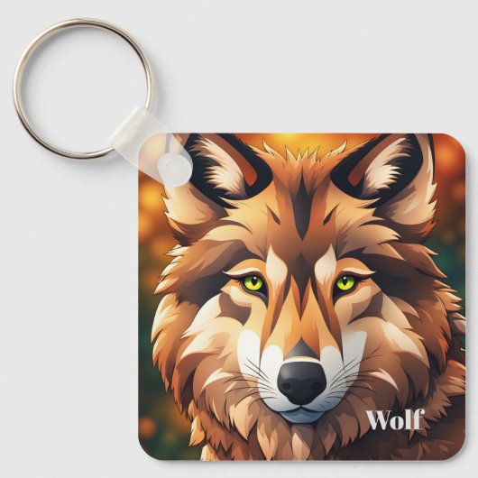 Porte-clés Porte - clé Wolf (Recto)