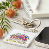 Porte-clés Porte - clé Wordart Inspirant Soul Clean (Devant Droit)