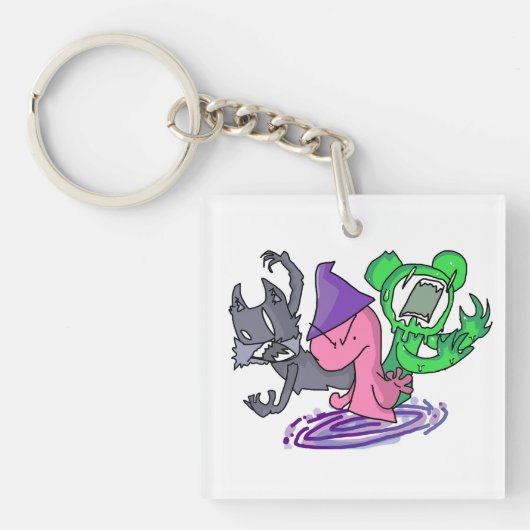 PORTE-CLÉS PORTE - CLÉ WORM-O-WEEN 2024 (Devant)