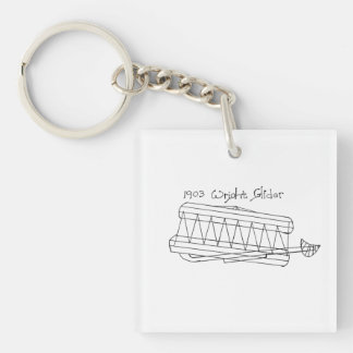 Porte-clés porte - clé Wright Glider 1903
