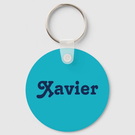 Porte-clés Porte - clé Xavier (Recto)