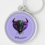 Porte-clés Porte - clé-Yellowstone Buffalo (Devant)