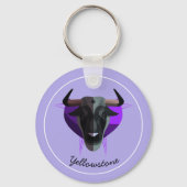 Porte-clés Porte - clé-Yellowstone Buffalo (Recto)