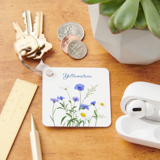 Porte-clés Porte - clé-Yellowstone Fleurs sauvages (Bureau)