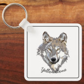 Porte-clés Porte - clé-Yellowstone Wolf (Recto)