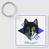 Porte-clés Porte - clé-Yellowstone Wolf (Recto)