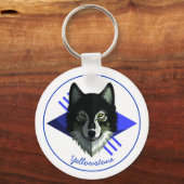 Porte-clés Porte - clé-Yellowstone Wolf (Recto)
