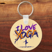 Porte-clés Porte - clé Yoga Bliss (Recto)