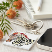 Porte-clés Porte - clé/Zebra (Devant Droit)