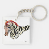 Porte-clés Porte - clé/Zebra (Dos)