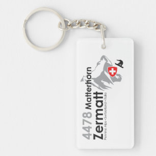 Porte-clés Porte - clé Zermatt d'hiver