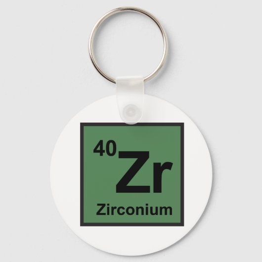 Porte-clés Porte - clé Zirconium (Recto)