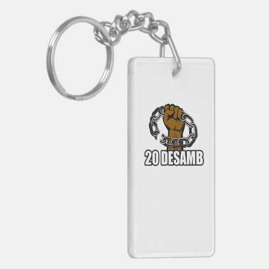 Porte-clés porte cléf 20 decamb (Devant gauche)