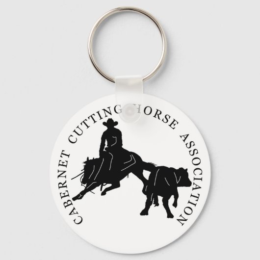 Porte-clés Porte Clefs Cabernet CHA Noir (Recto)