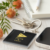 Porte-clés Porte - clés acryliques personnalisés - Personnali (Devant Droit)