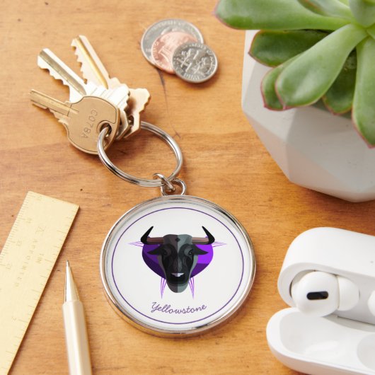 Porte-clés Porte-clés-Buffle de Yellowstone (Bureau)
