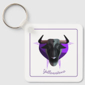 Porte-clés Porte-clés-Buffle de Yellowstone (Recto)