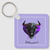 Porte-clés Porte-clés-Buffle de Yellowstone (Recto)