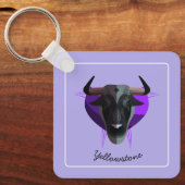 Porte-clés Porte-clés-Buffle de Yellowstone (Recto)