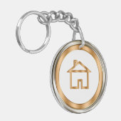 Porte-clés Porte - clés chics d'immobiliers (Devant gauche)