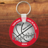 Porte-clés Porte - clés de basket-ball bon marché, 4 boîtes d (Recto)