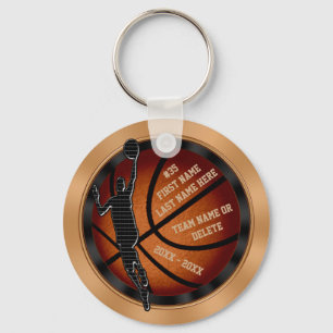 Porte-clés Porte - clés de basketball noir et or bon marché e