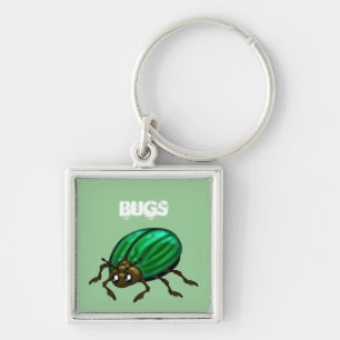 Porte-clés Porte - clés de bugs de coléoptère vert