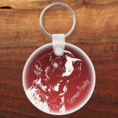 Porte-clés Porte - clés de chien Pointer Porte - clés Amoureu (Recto)