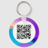 Porte-clés Porte - clés de code QR (Recto)