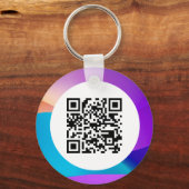 Porte-clés Porte - clés de code QR (Recto)