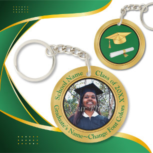 Porte-clés Porte - clés de diplômés personnalisés. Changer le