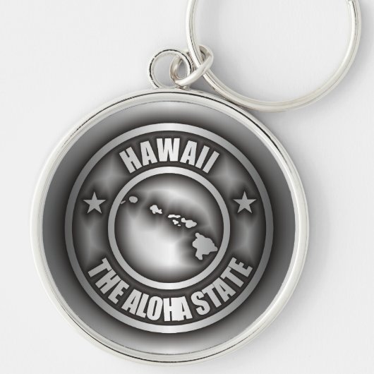 Porte-clés porte - clés de "l'acier hawaïen" (Devant)