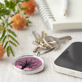 Porte-clés Porte - clés de l'arbre à spirale noire (Côté)